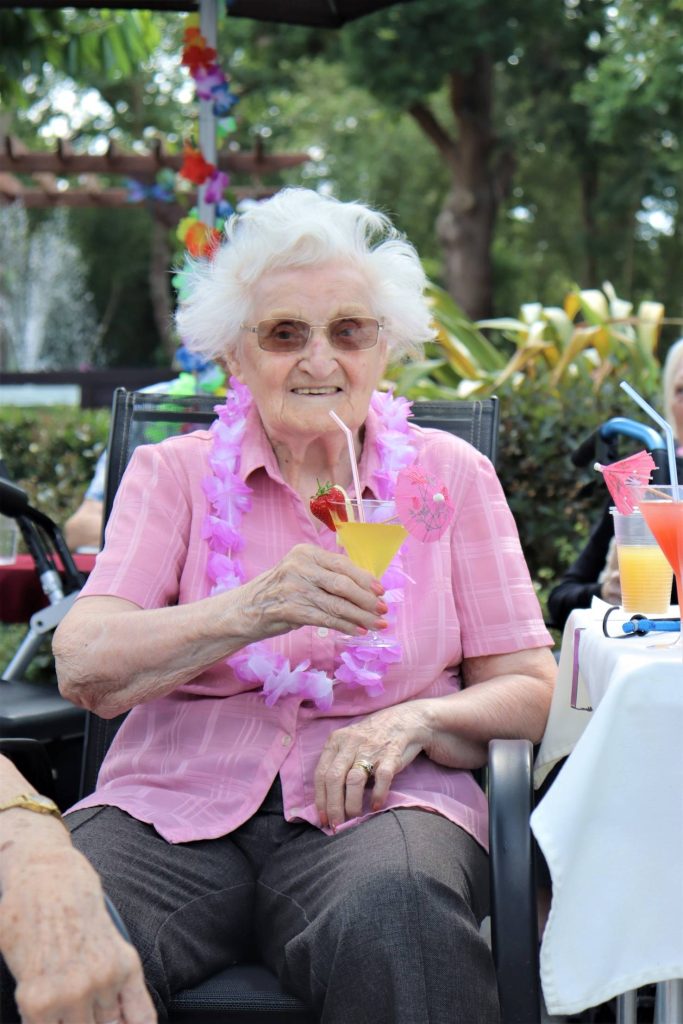 Residents, relatives & volunteers Summer get-together