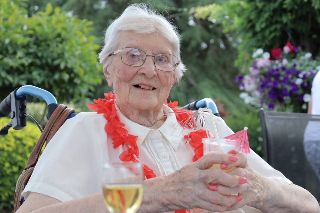 Residents, relatives & volunteers Summer get-together
