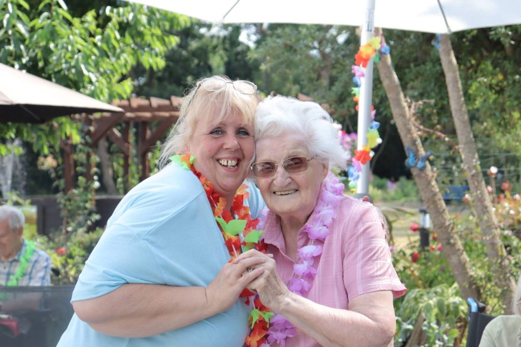 Residents, relatives & volunteers Summer get-together